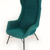 Wingback Lounge Chair by Miroslav Navrátil, Czechoslovakia, 1960s