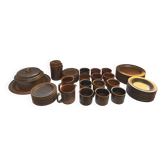 Arabia Finland Ruska Stoneware Collection 55 Pcs – Ulla Procopé