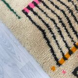 Handmade Moroccan Berber carpet 217 x 149 CM