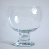 Glass Punch Bowl By Erkkitapio Siiroinen For Riihimaen Lasi, Finland 1970S
