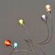 Strawberry table lamp by Harco Loor, Netherlands, 1990s