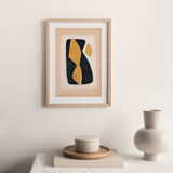 Painting on old paper • M700 • signed eawy