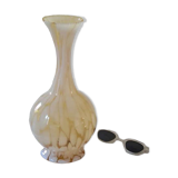 Large blown Clichy glass vase