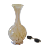Vase en verre de Clichy soufflé