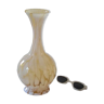 Vase en verre de Clichy soufflé