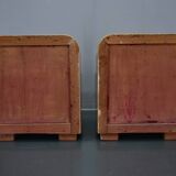 Set of two night stands by Jindřich Halabala for UP Zavody, 1939s