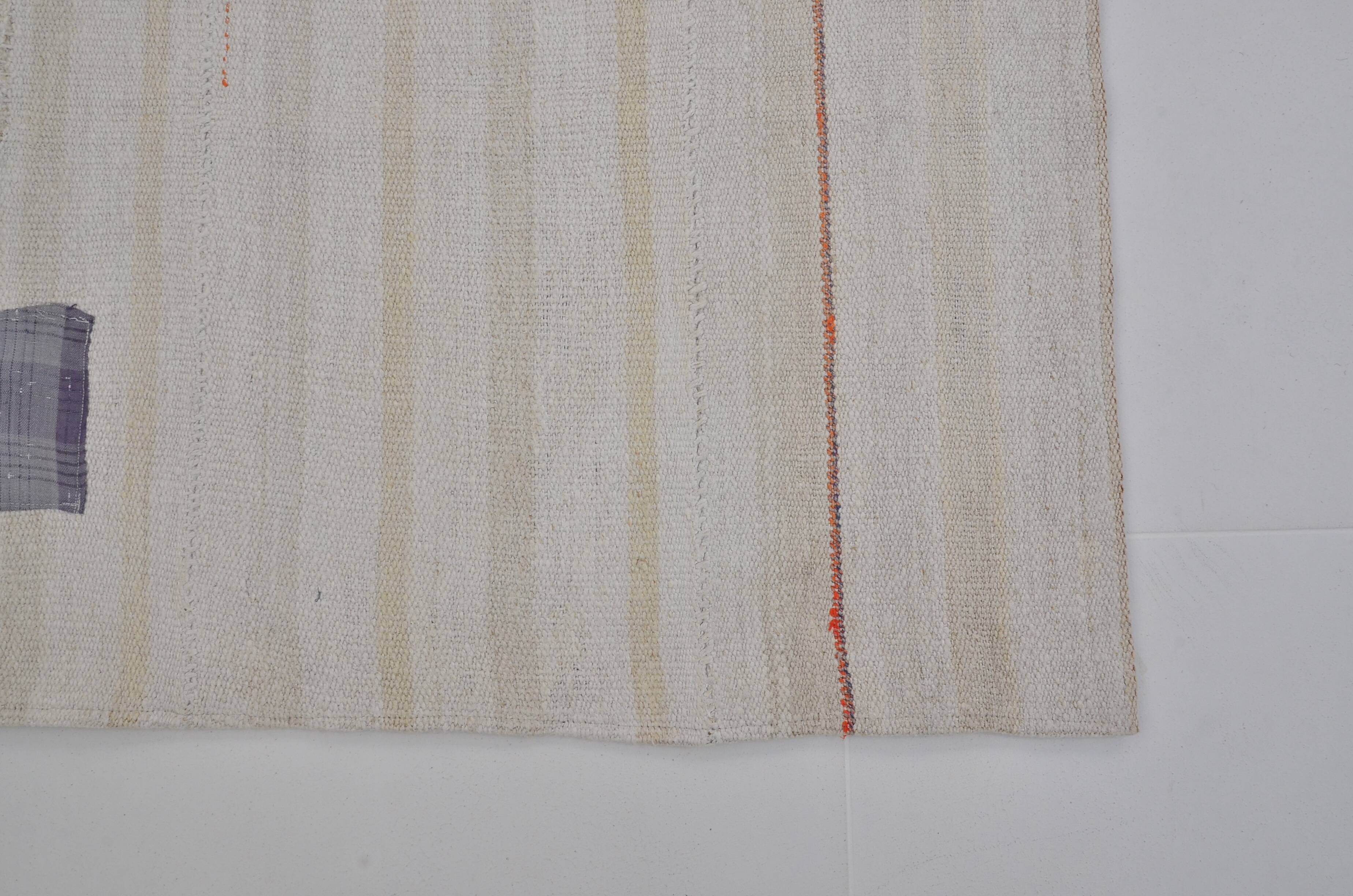 Small Hemp Bohemian Kilim Rug sku 3818