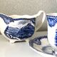 Vintage Johnson Brothers Old Castles Blue Coffee and Chocolate Tea Set