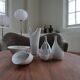 Collection of mid-century ceramics of "Pungo" vases by Stig Lindberg, Gustavsberg, 1950s.