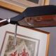 Lampe de bureau à balancier en métal noir, Italie années 1980