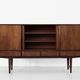 Danish highboard in rosewood by E.W. Bach for Sejling Skabe 1960s