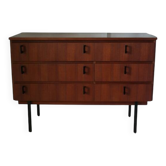 Commode coiffeuse Danoise en teck vintage 1960