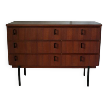 Danish vintage teak dressing table from the 1960s.