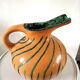 Ceramic pitcher design 70s signature to identify