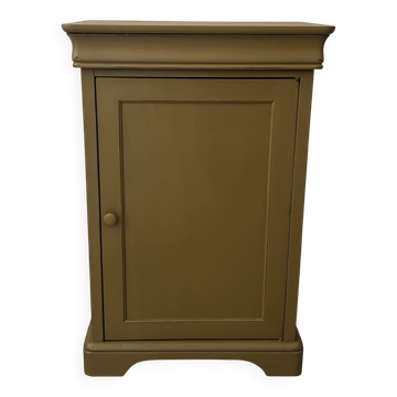 Wooden bedside table