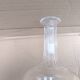 Carafe en verre ciselé