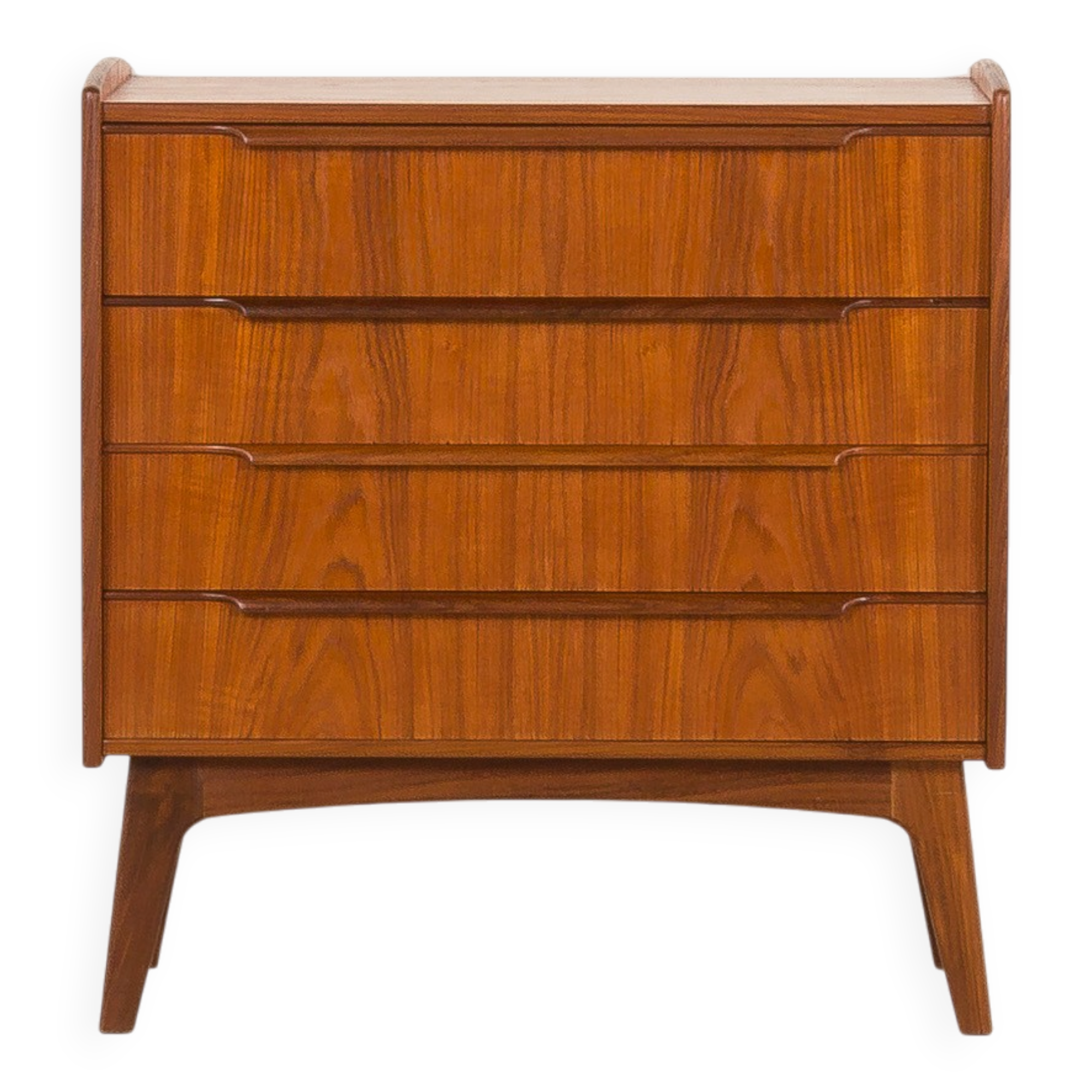 Commode danoise avec bureau caché ou coiffeuse, années 1960