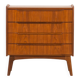 Commode danoise avec bureau caché ou coiffeuse, années 1960