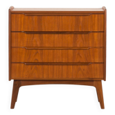 Danish chest of drawers with hidden desk or a vanity, 1960s