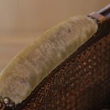 Cane shepherdess armchair, around 1930