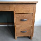 1950s oak desk