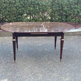 Imperial Scandinavian Round Oval Extendable Rosewood Dining Table 2