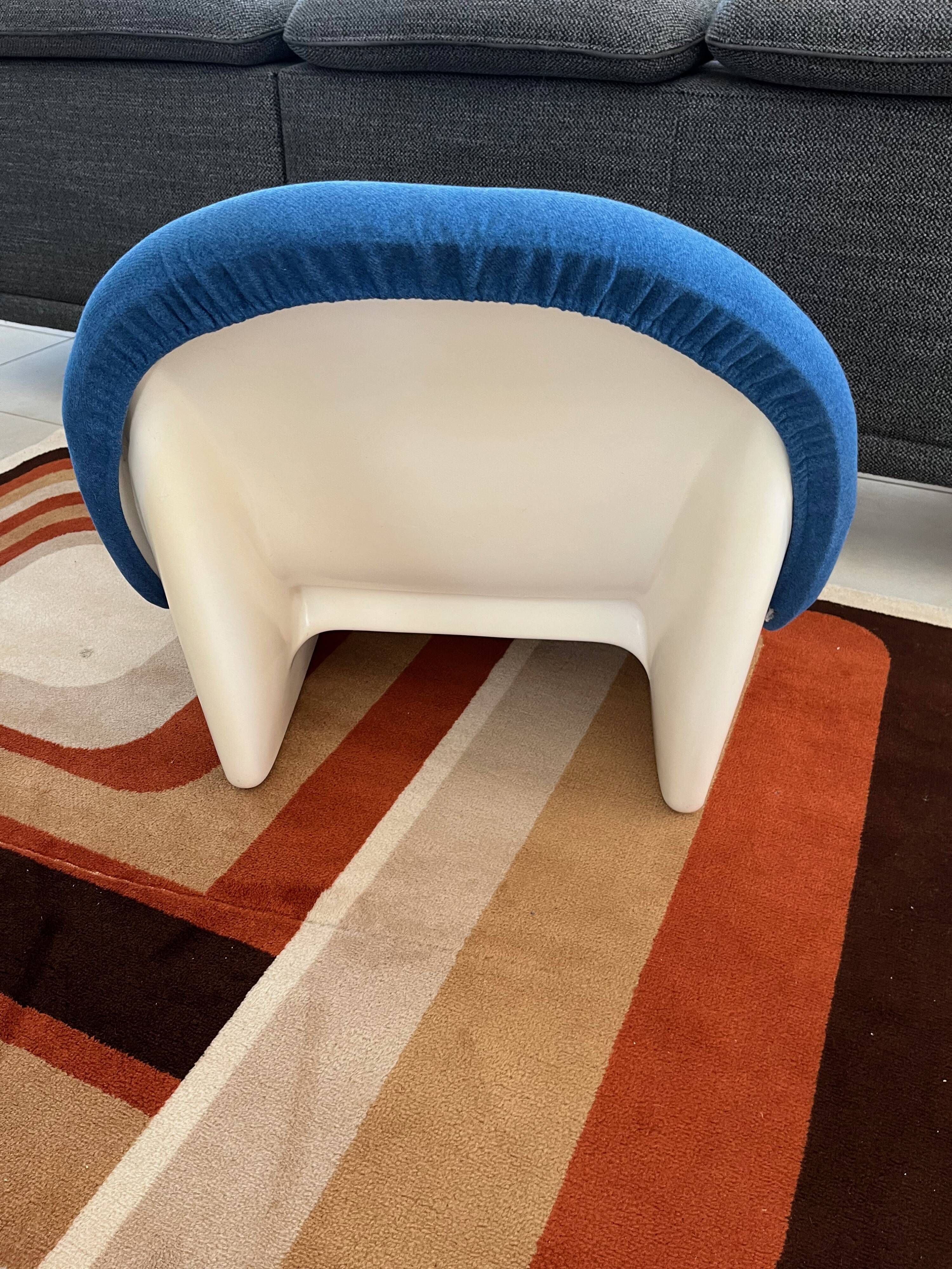 Rare Chauffeuse Sadima par Luigi Colani pour Basf 1970