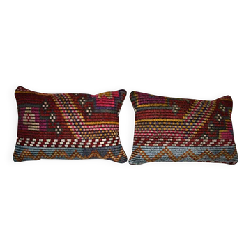 Set of 2 decorative cushion covers 51x36 cm