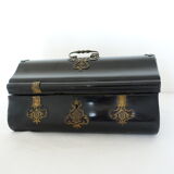 Domed Napoleon III hinged chest by Alphonse Giroux in Paris