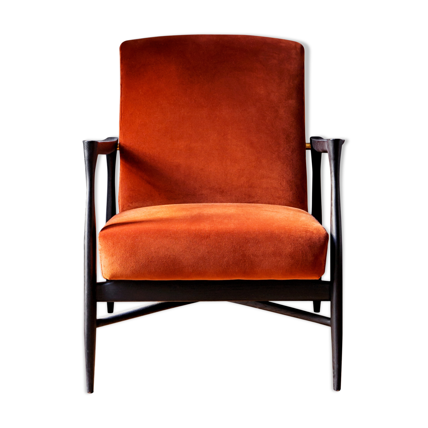 Fox RED EDITION Floating Velvet Chair