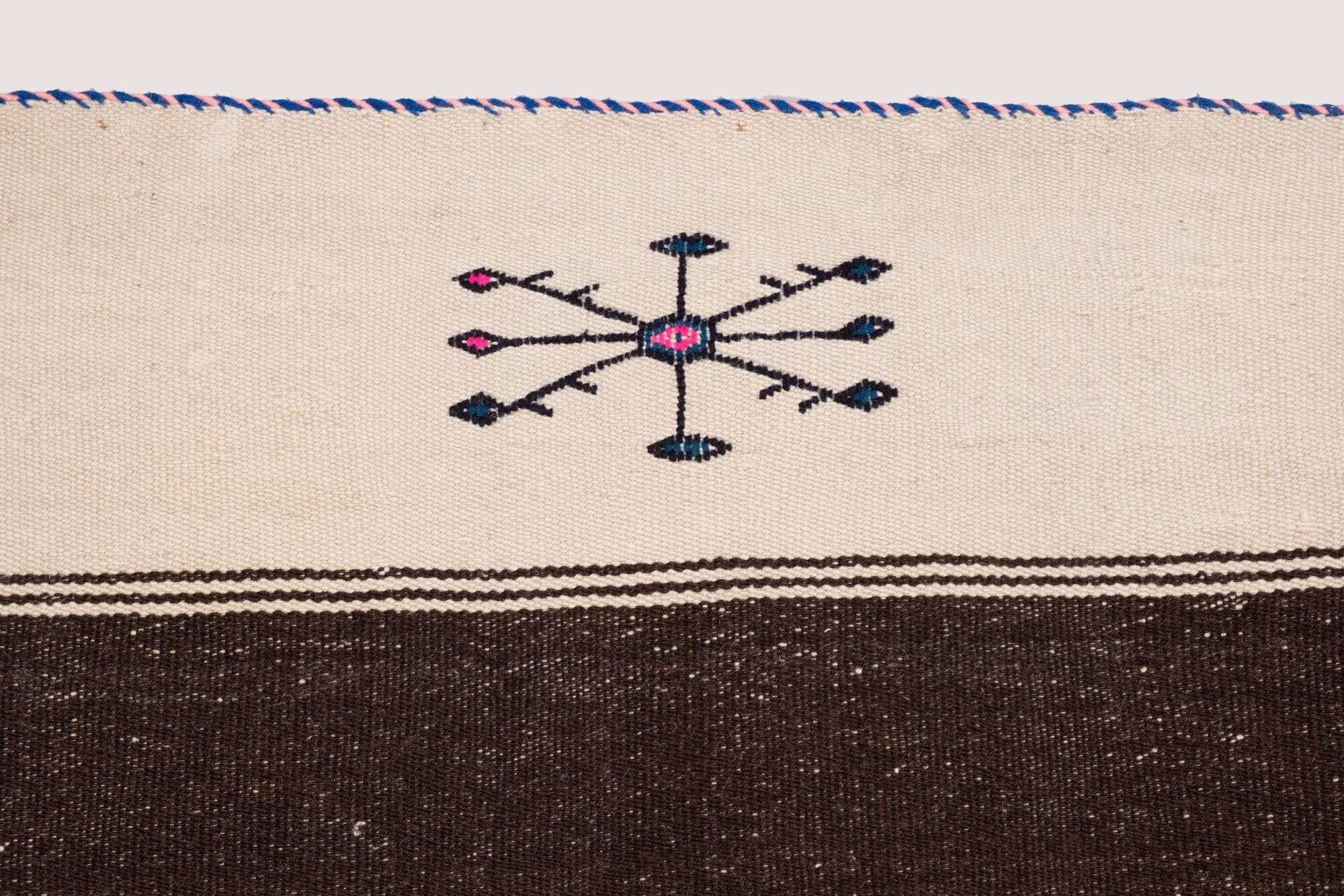 Kilim turc vintage tissé main 177x345 cm