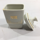 Spice pots lot of 6 pieces Czechoslovakia 50