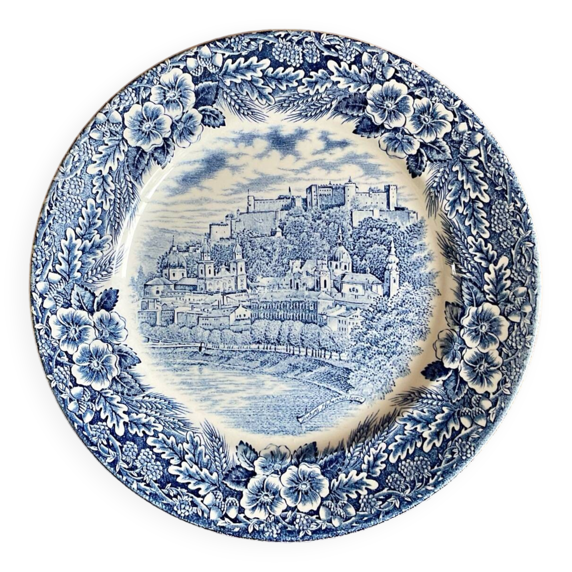 “Castles” Plate Broadhurst Staffordshire England