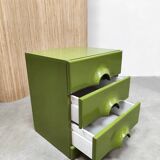 Vintage Space age chest of drawers sidetable