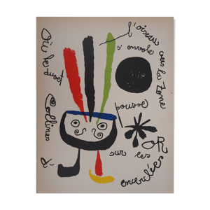 Joan miro : l’oiseau surréaliste