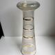 Serrated vase with gilded edging 60s