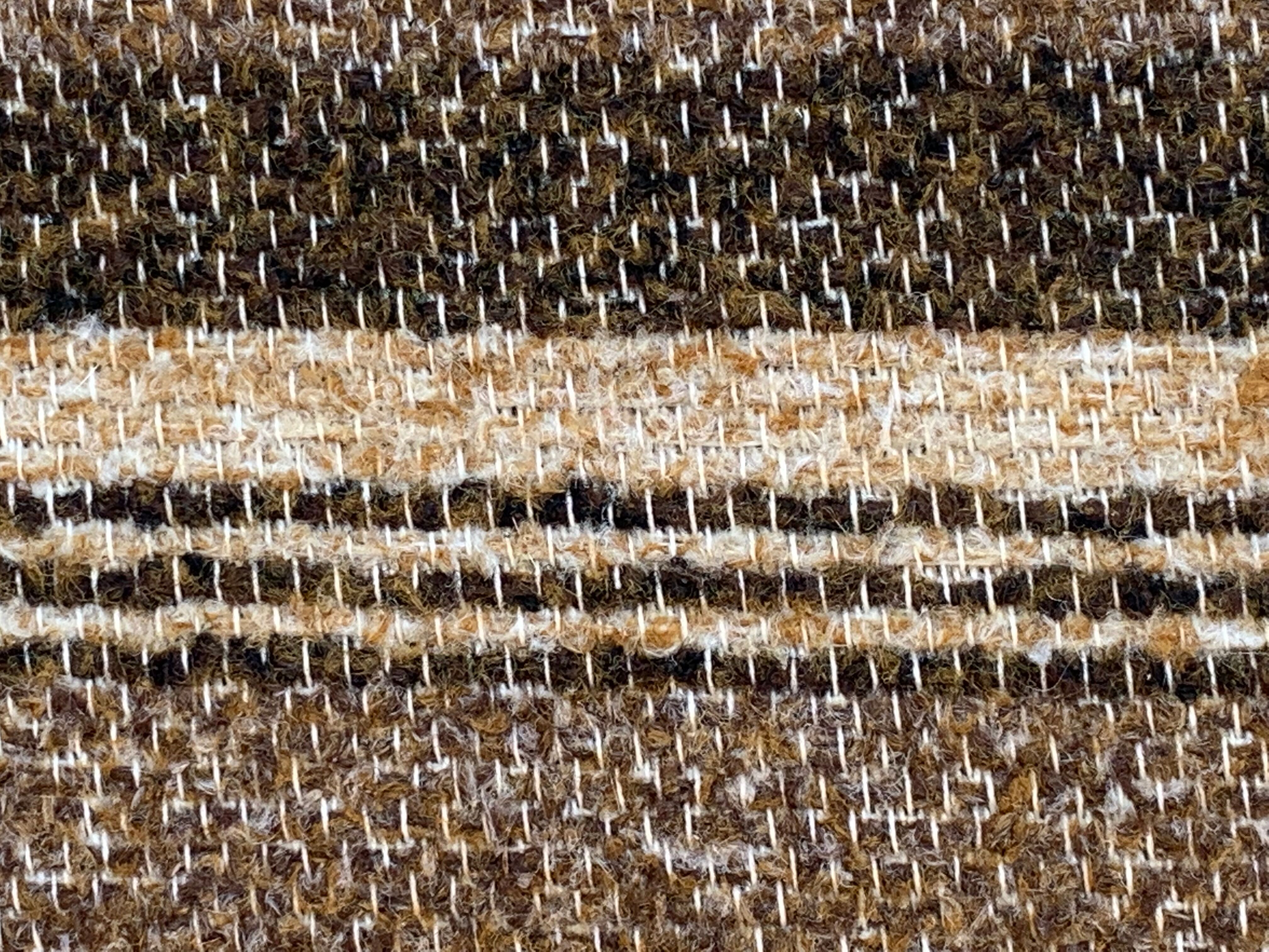 Suite of 4 chairs self beech brass and wool 1960