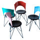 Collectible Chairs "Sofia" Design Carlo Bartolli for Bonaldo, Italy 1989