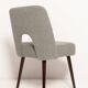 'Shell' Chair in Grey Boucle, Europe, 1960s