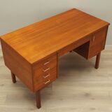 Teak desk, Danish design, 1970s, production: Denmark