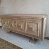Gaston Poisson art deco oak dining room