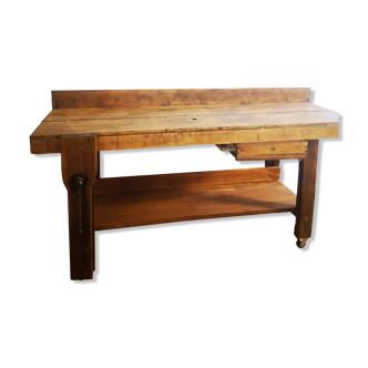 Restored carpenter workbench