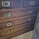 English marine chest of drawers