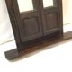 Mirror with its flowered doors 90x111cm