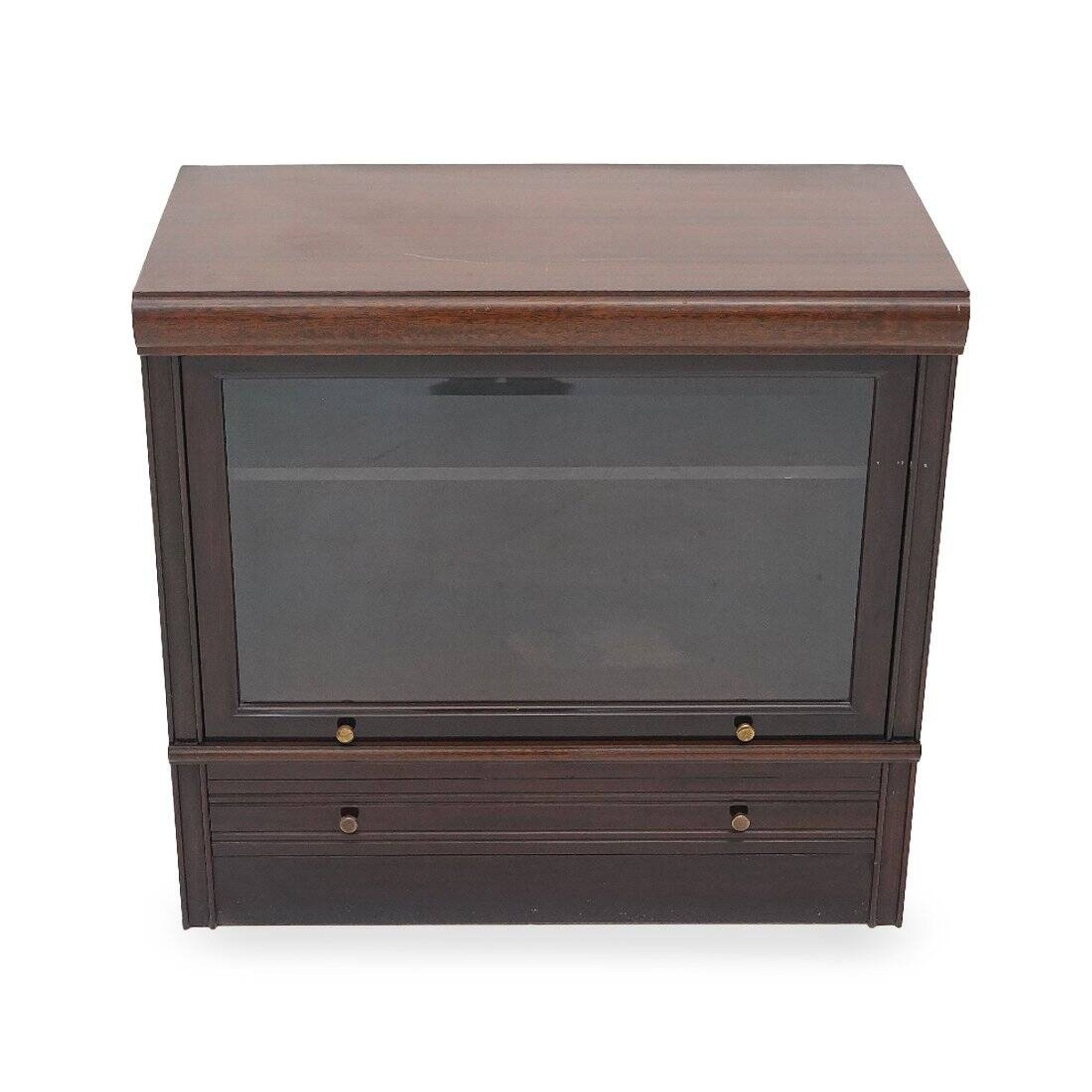 Buffet MD avec porte en verre et tiroir, années 1970
