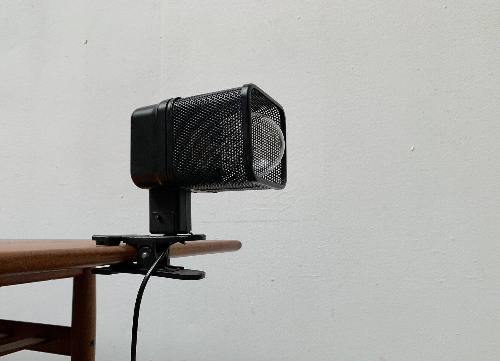 Postmodern mesh table lamp, 1980s