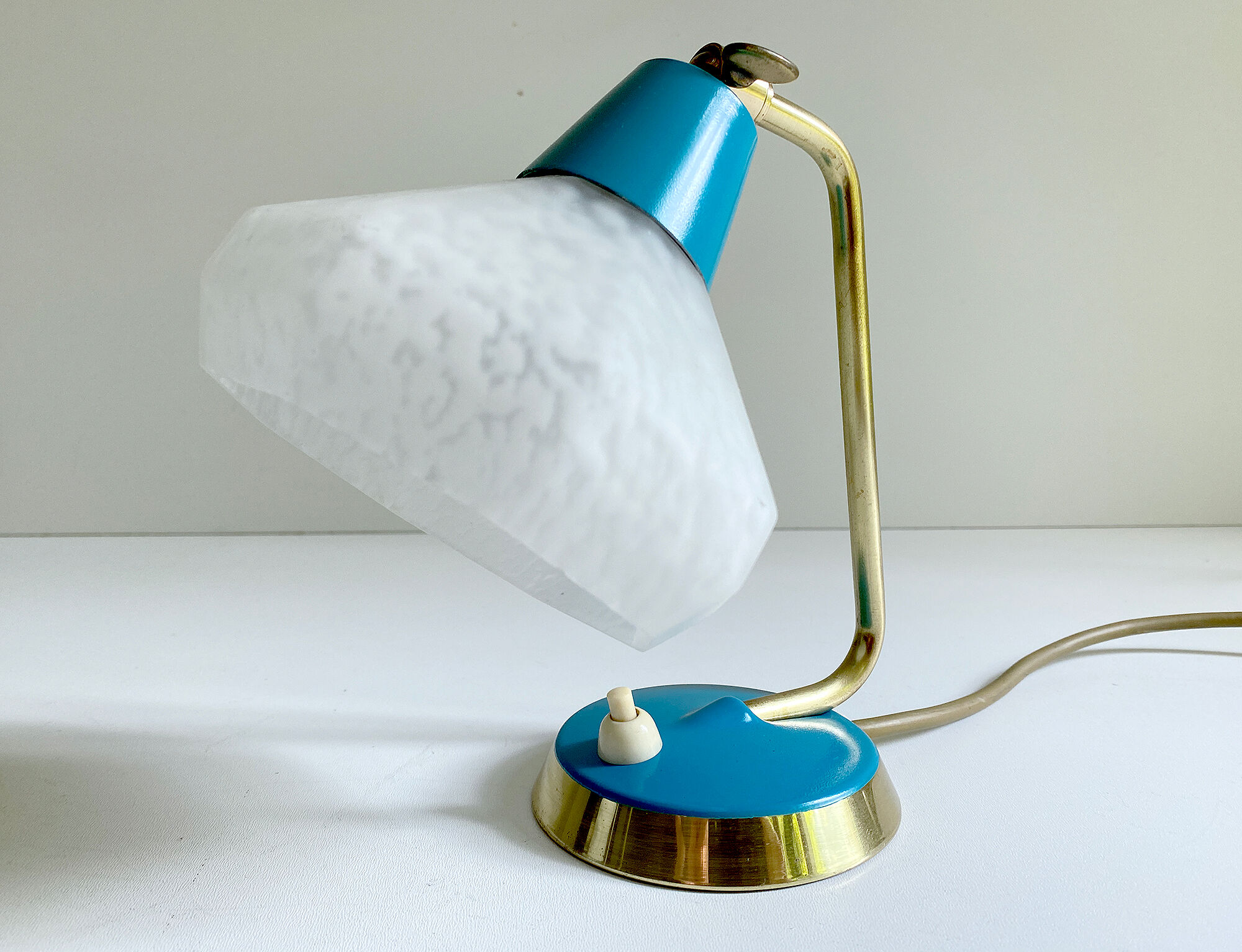 Lampe de table vintage années 50