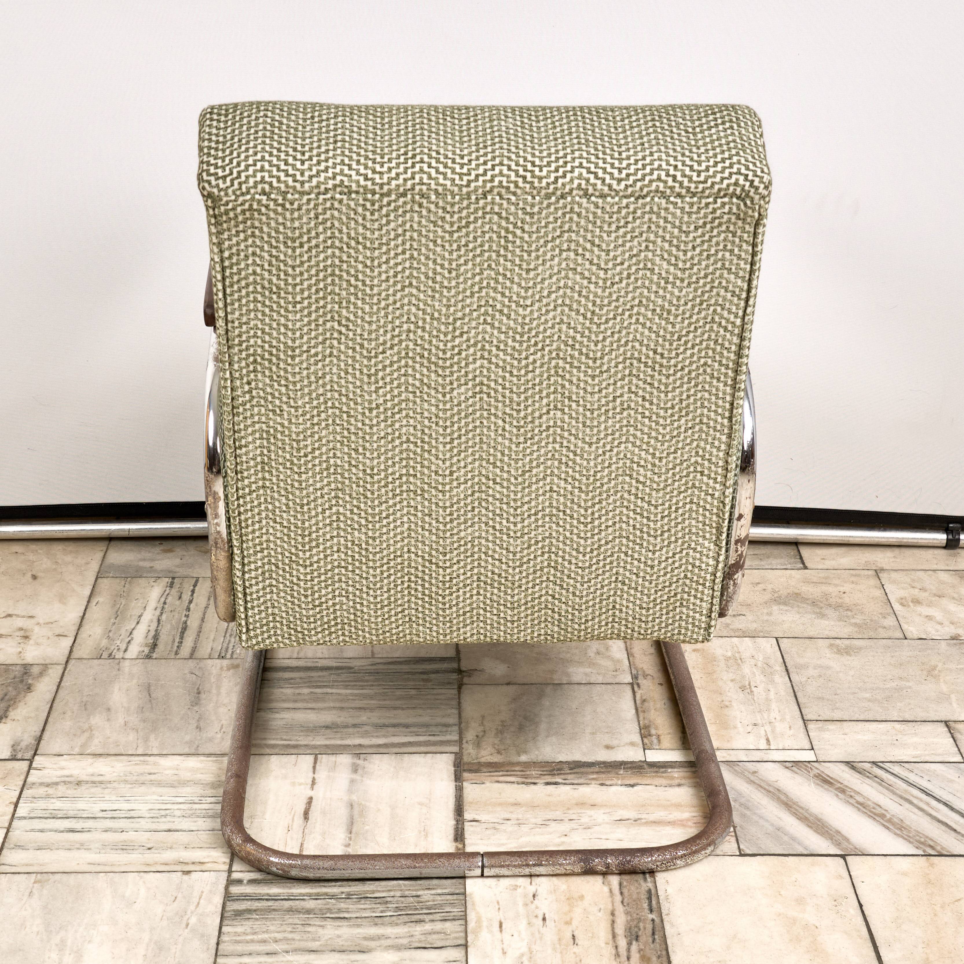 Cantilever Bauhaus Armchair S-411, Thonet, 1930s, Czechoslovakia