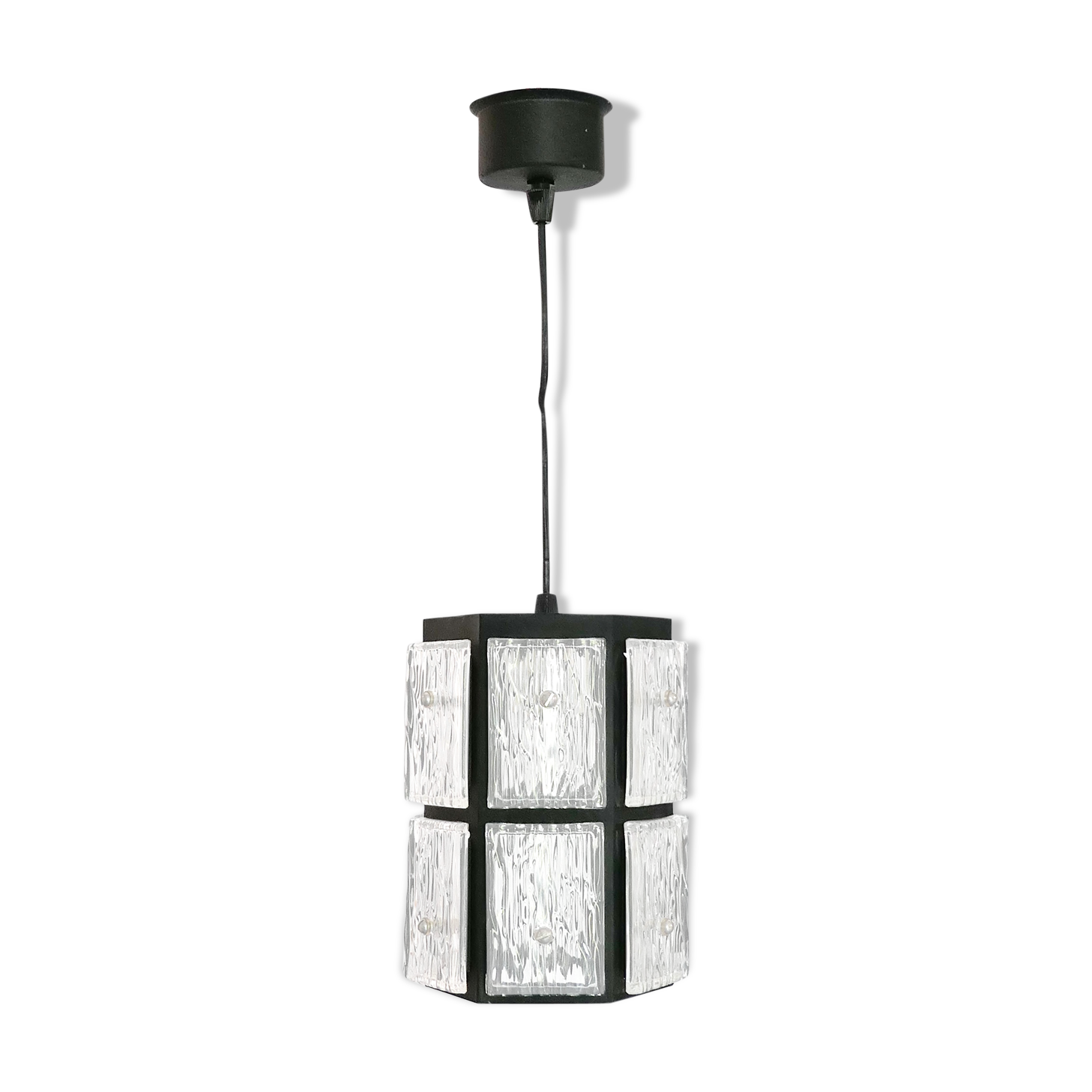 Metal hanging lamp  1960/70