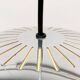 Mid-century Danish suspension light by Jo Hammerborg for Fog & Mørup, 1960s.